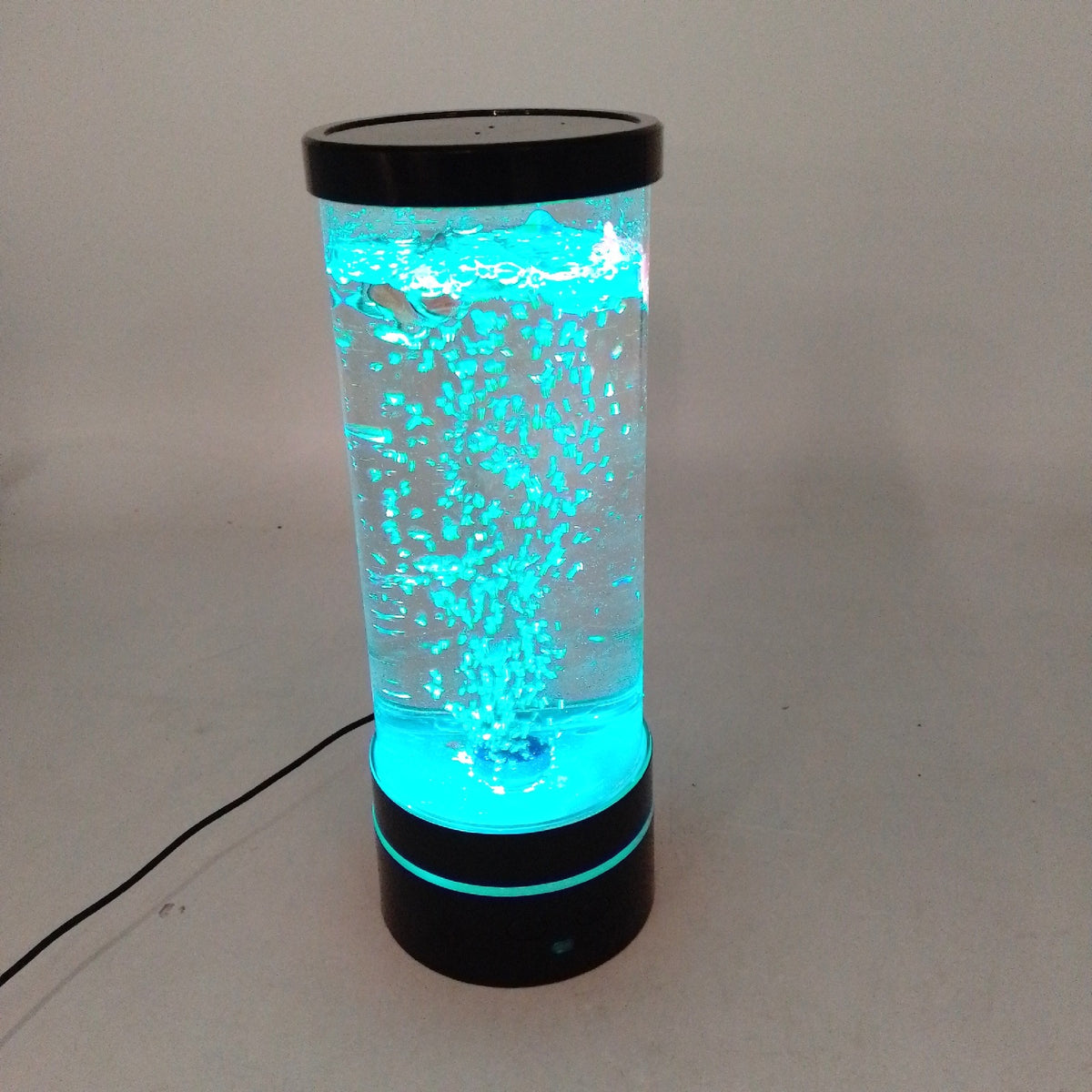 Ambesty LED Aquarium Blase Fischlampe mit Fernbedienung 16 Farben 4 Modi Wohnzimmer Lampe