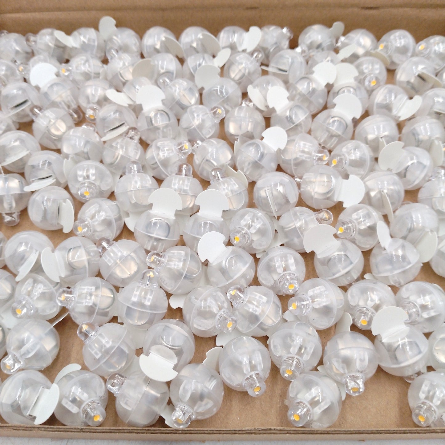 Frasheng LED Ballons Partybeleuchtung Dekoration 120 Stück Runde Mini Leuchtend