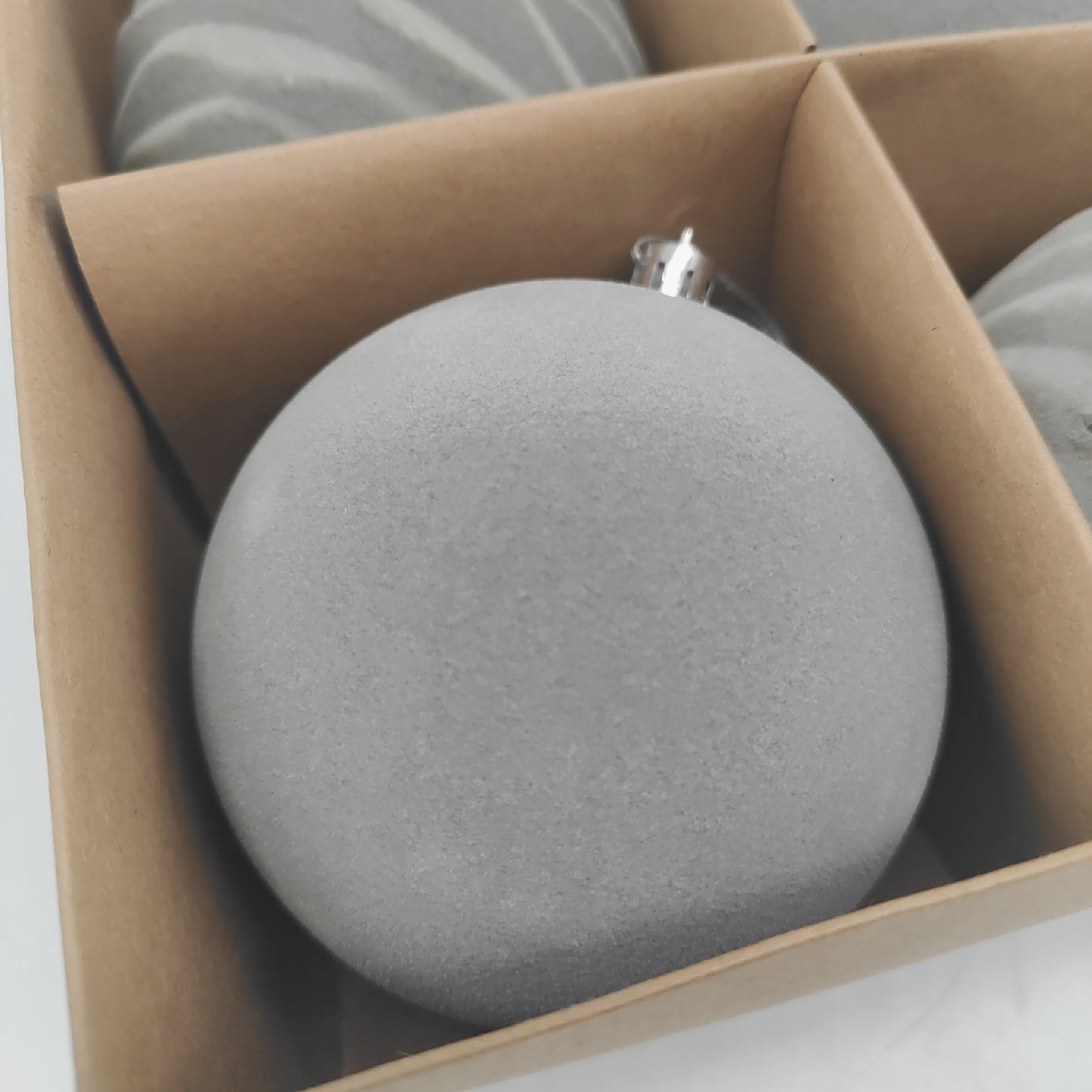 Miaikoe Weihnachtskugeln Dekoration Wohnaccessoires große Samt Kugeln robust langleb