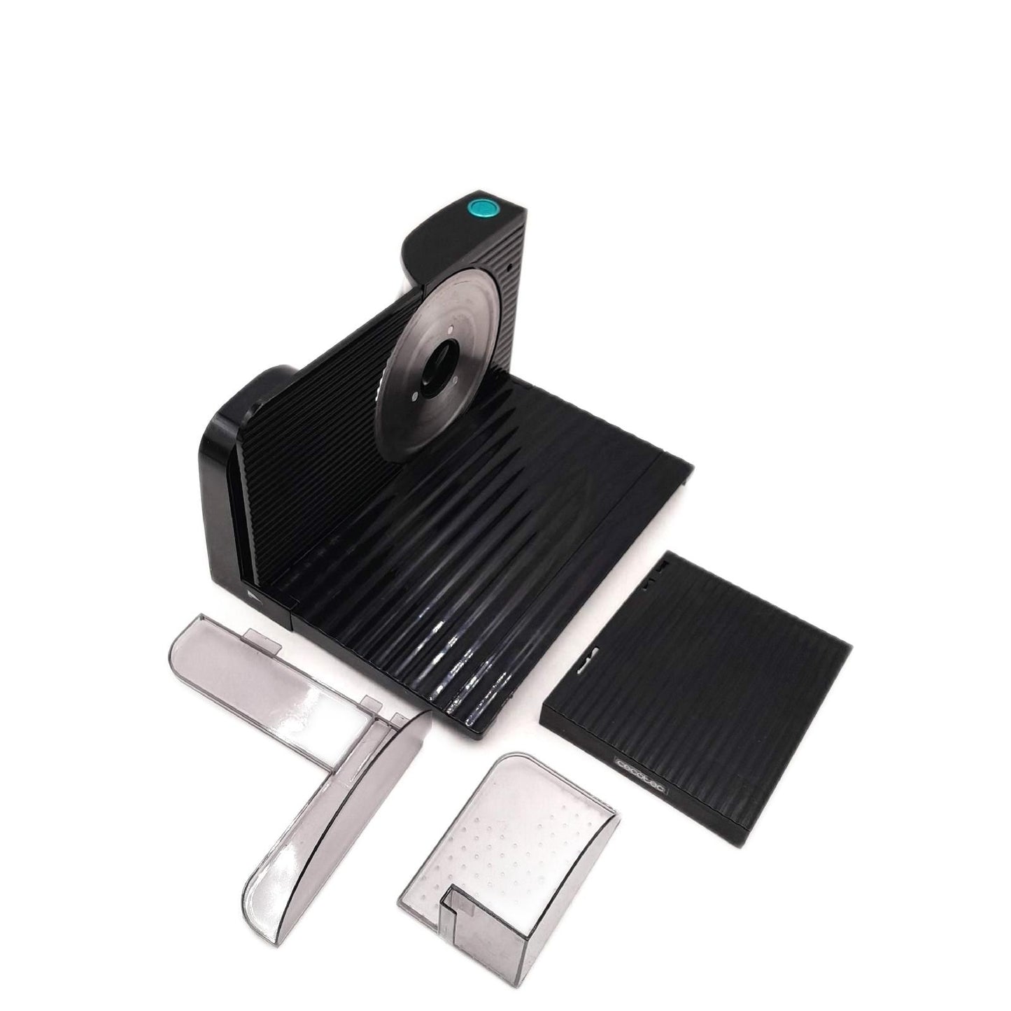 Cecotec Aufschnittmaschine Rock?nCut Shuriken. 150 W Abnehmbare Scheibe 17 cm