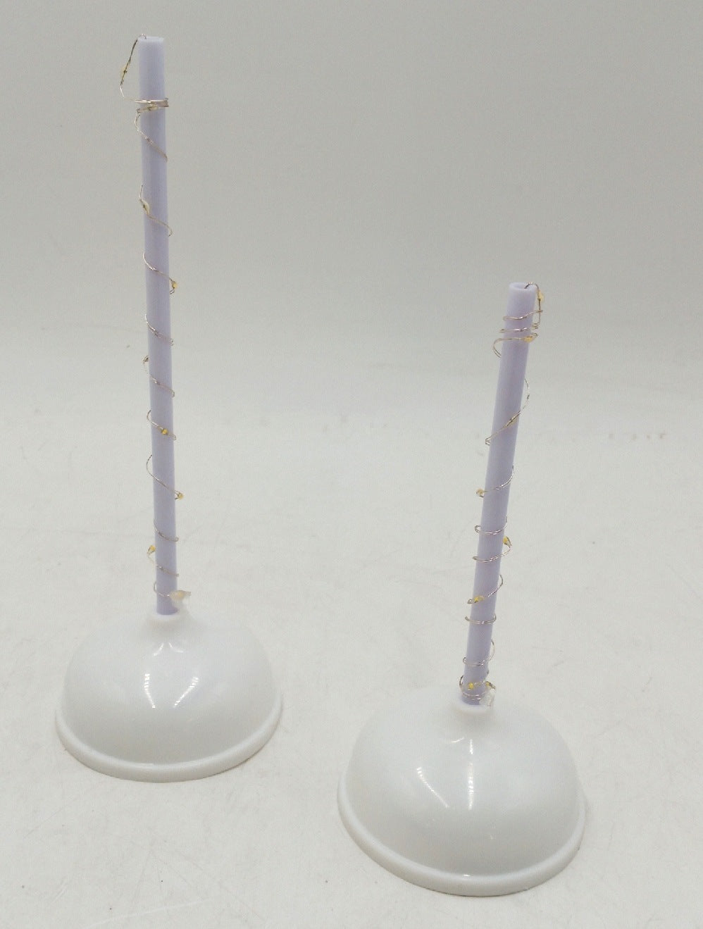 Emos LED Engel Dekoration Papierengel Set 2 Stück 10 LEDs warmweiß Beleuchtung Weihnachten