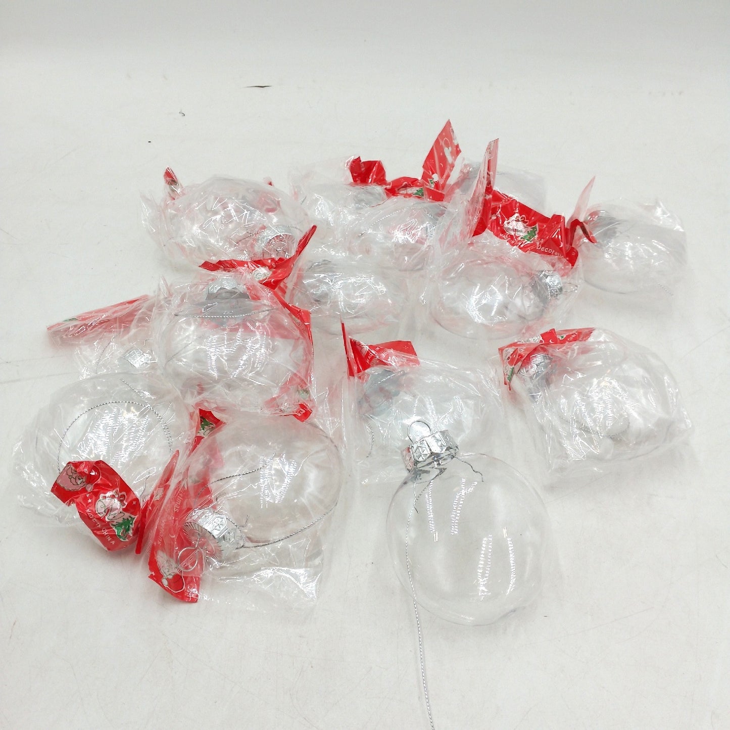 Kingrol Weihnachtskugeln Set Christbaumschmuck 15 Stück 8 cm rund