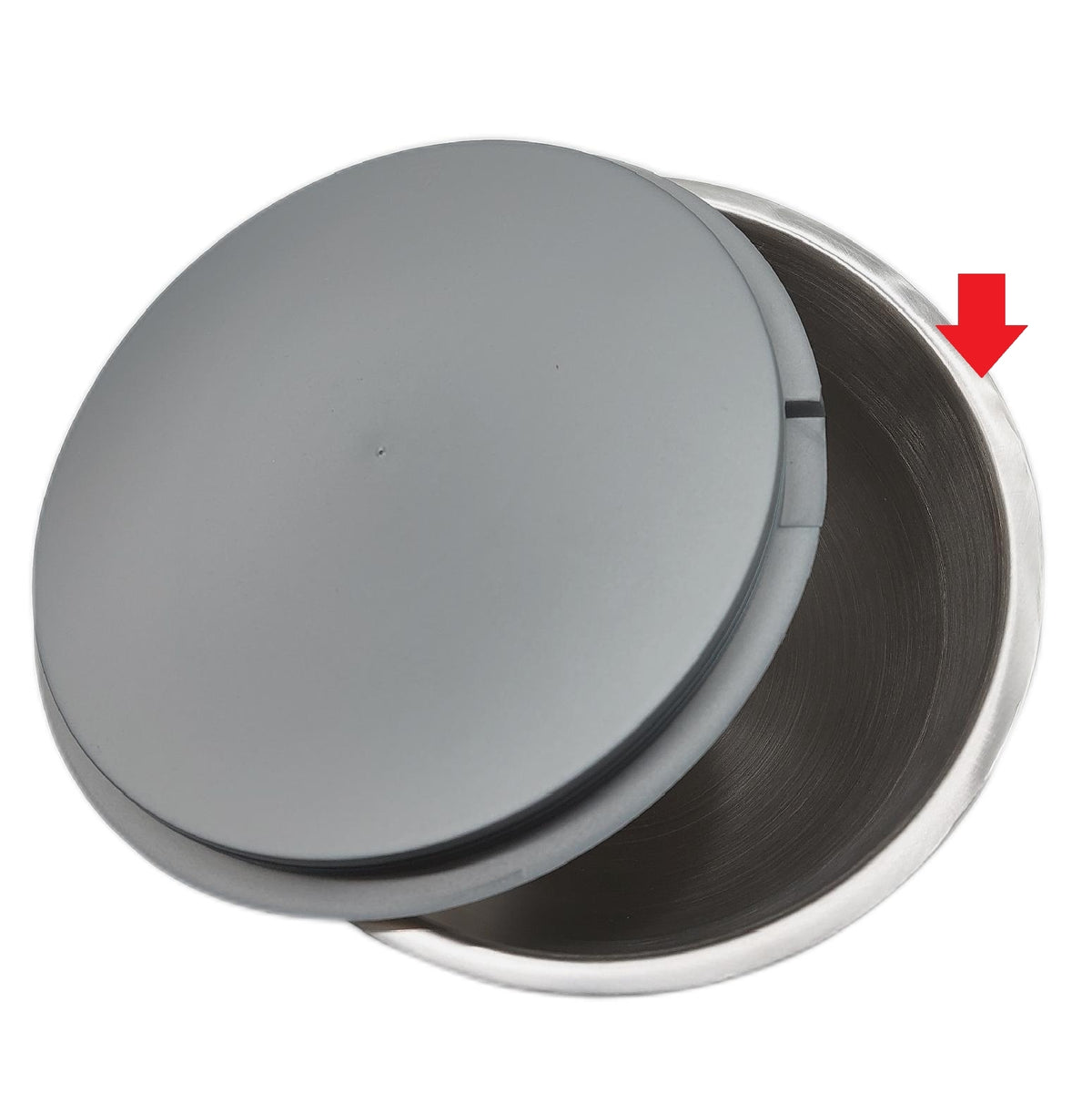 GSW 824019 Thermoschussel Set Kunststoffdeckel Edelstahl 4 teilig leichte