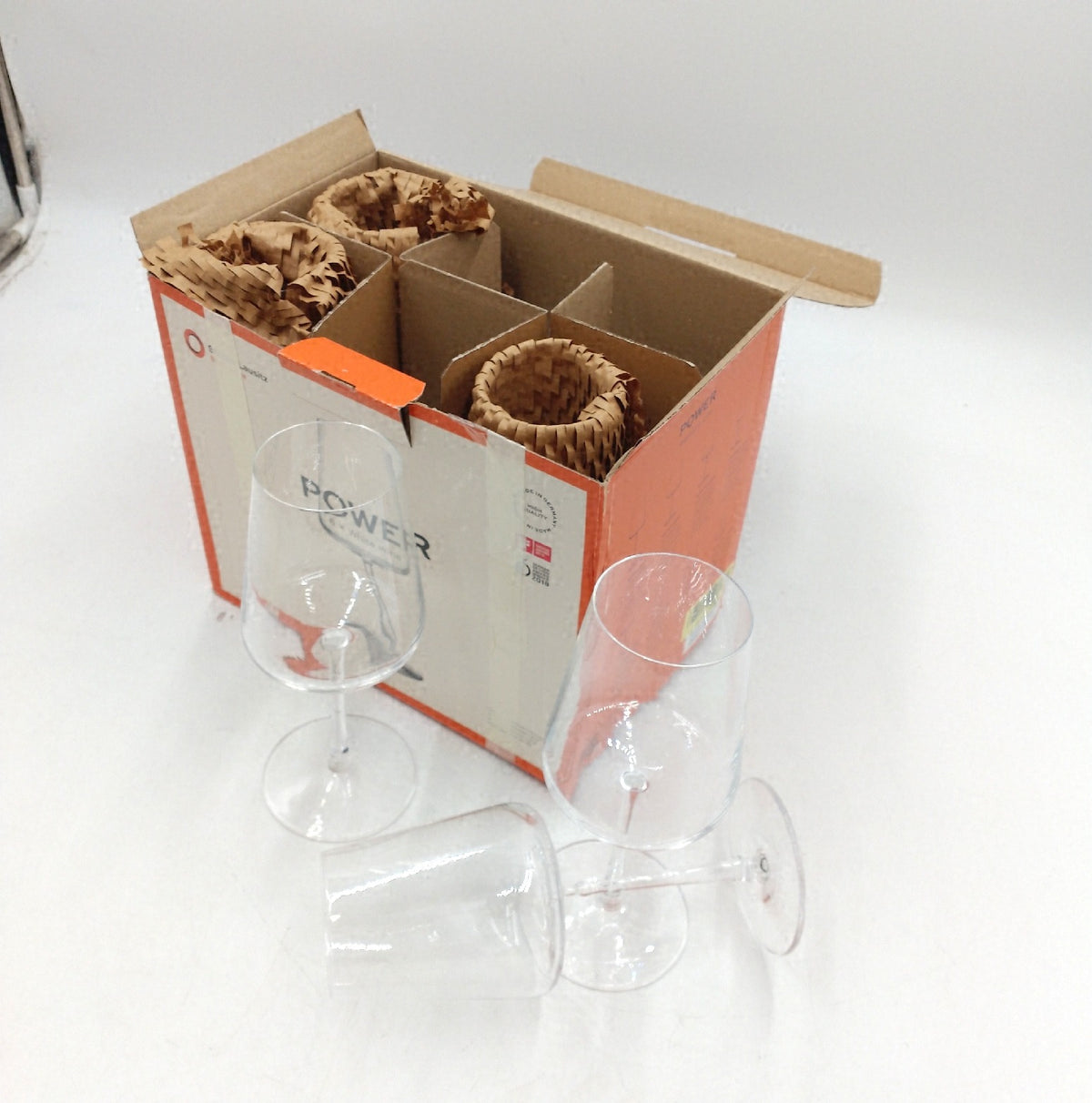 Stölzle Lausitz Weißweinkelche 400 ml Weißweingläser 6er Set moderne Form