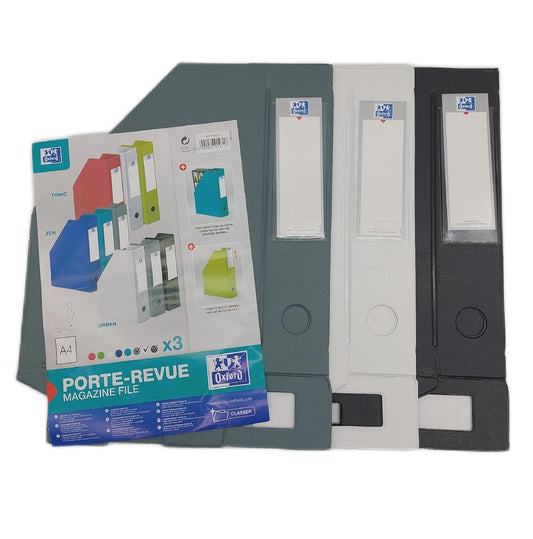 Elba Zeitungsständer Bürobedarf Color Life Urban 3er Set Zeitungen Ordnen Organizer