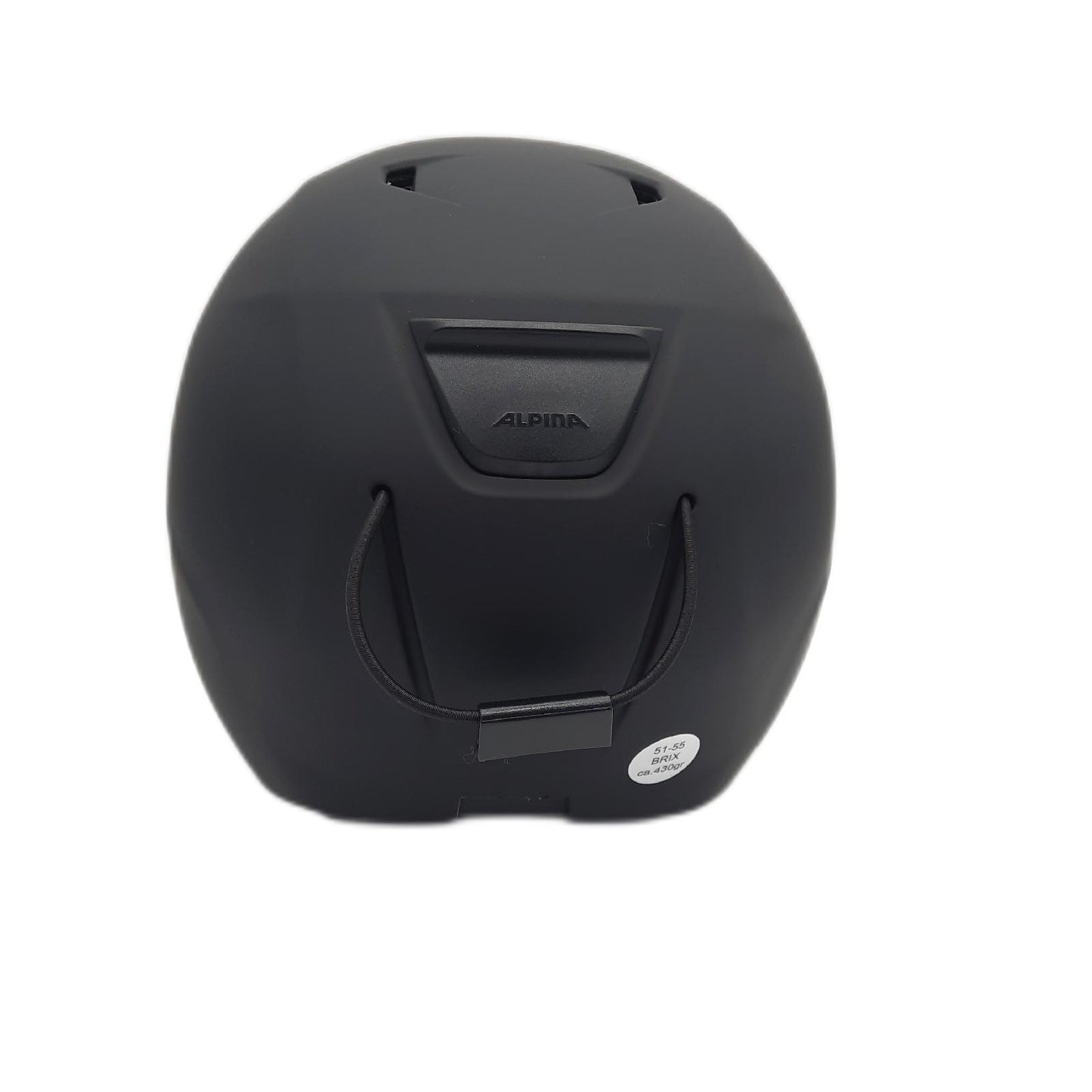 ALPINA Skihelm Snow Sport BRIX Bluetooth Black matt 51 55 cm Skifahren