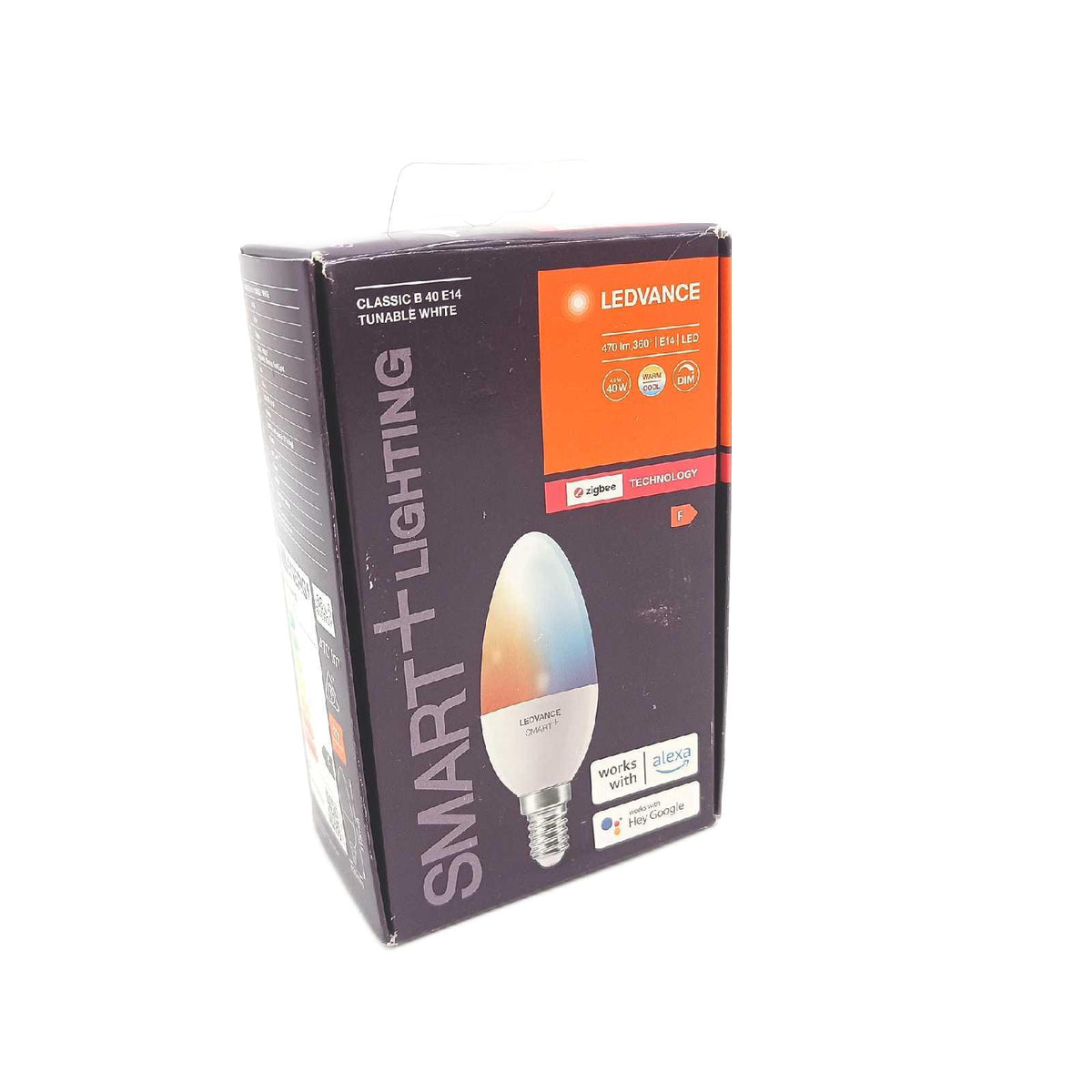 Ledvance Smart plus Lampe ZigBee Technologie 5W 40W Ersatz E14 Tunable White 470lm 1er Pack