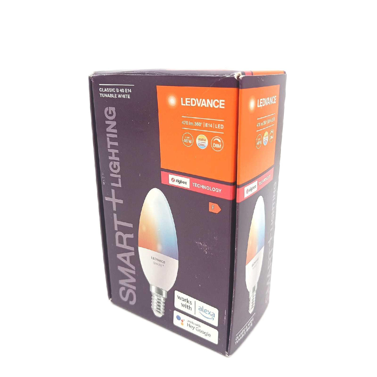 Ledvance Smart plus Lampe ZigBee Technologie 5W 40W Ersatz E14 Tunable White 470lm 1er Pack