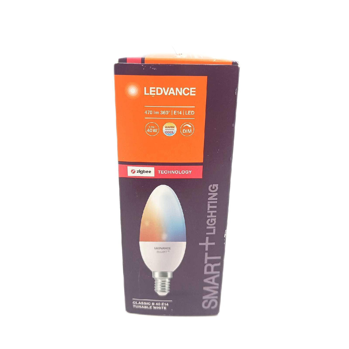 Ledvance Smart plus Lampe ZigBee Technologie 5W 40W Ersatz E14 Tunable White 470lm 1er Pack