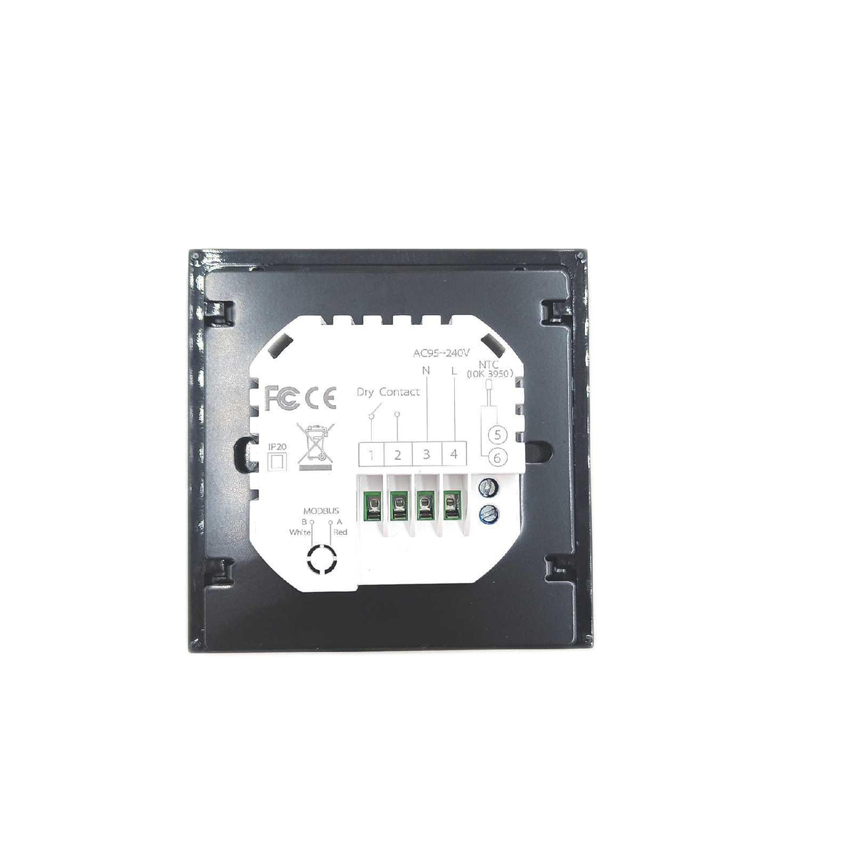 MOES Smart Home WLAN Raumthermostat 5A für Wasserführende Fußbodenheizung WiFi Temperaturregler Alexa Google Smart Life Tuya App