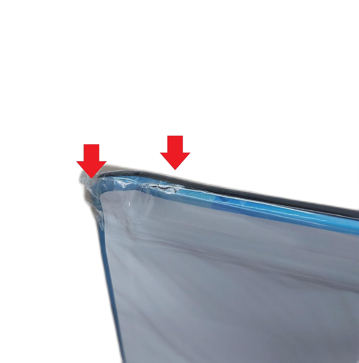 LIKARTO Belohnungstafel Kinder magnetischer Montessori Aufgabenplaner Blau Ecke leicht beschädigt