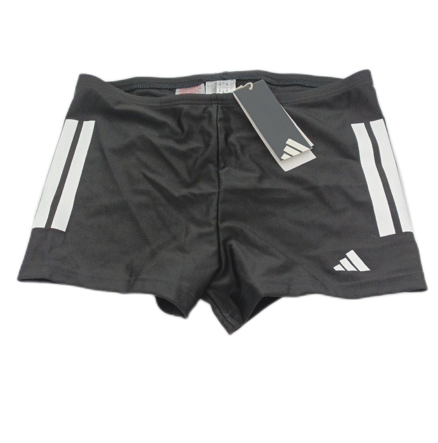 Adidas Badehose Jungen Kinderbekleidung 3 Streifen Schwarz Weiß Sport Badespaß