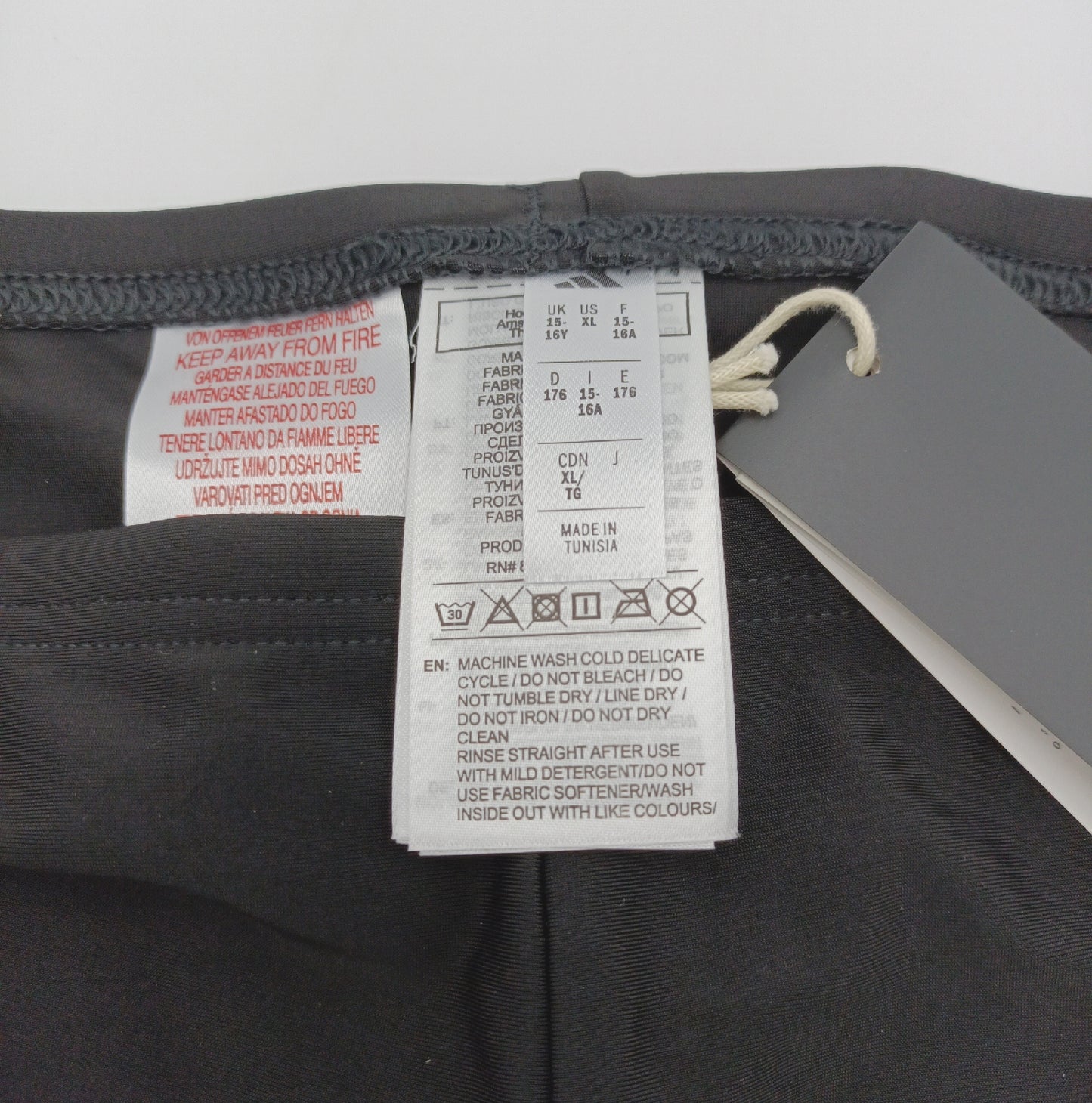 Adidas Badehose Jungen Kinderbekleidung 3 Streifen Schwarz Weiß Sport Badespaß