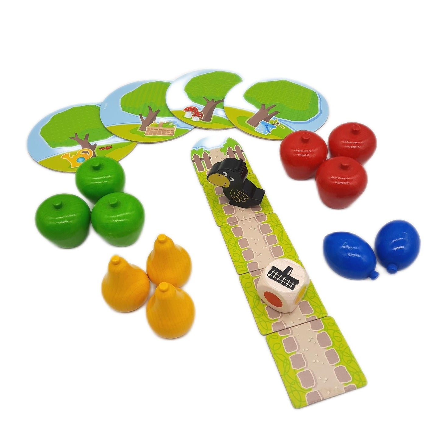 Haba 4655 Meine ersten Spiele Erster Obstgarten unterhaltsames B - Unvollständig