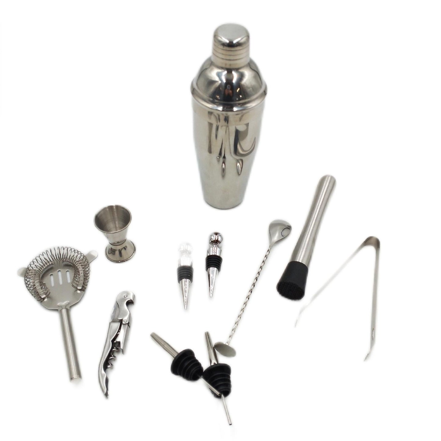 Cocktail Shaker Set Esmula 750ML 12 Teilig Edelstahl Barkeeper unvollständig