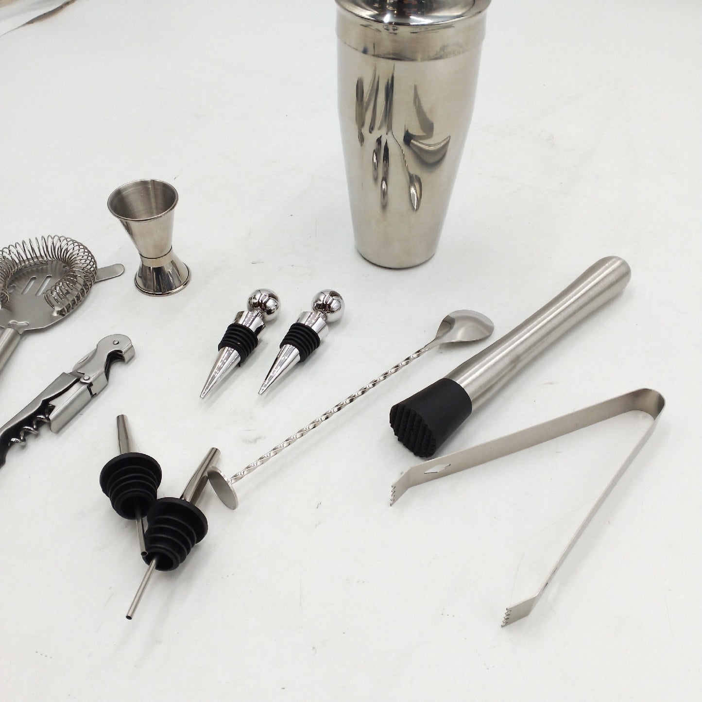 Cocktail Shaker Set Esmula 750ML 12 Teilig Edelstahl Barkeeper unvollständig