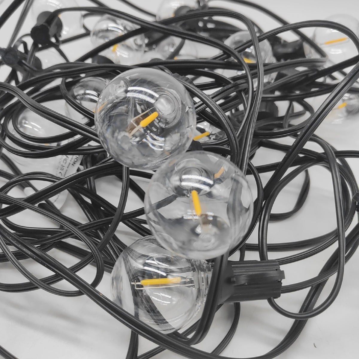 Logo Lichterkette Dimmbar Timer 15M Außendeko LED Lichterkette Strombetrieb