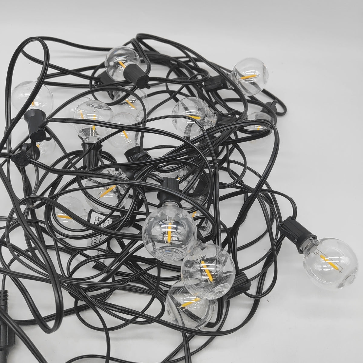 Logo Lichterkette Dimmbar Timer 15M Außendeko LED Lichterkette Strombetrieb