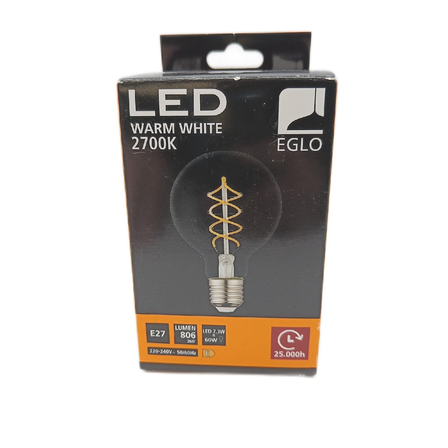 EGLO LED Lampe Beleuchtung Globe E27 High Lumen Spiral Glühbirne Vintage Retro