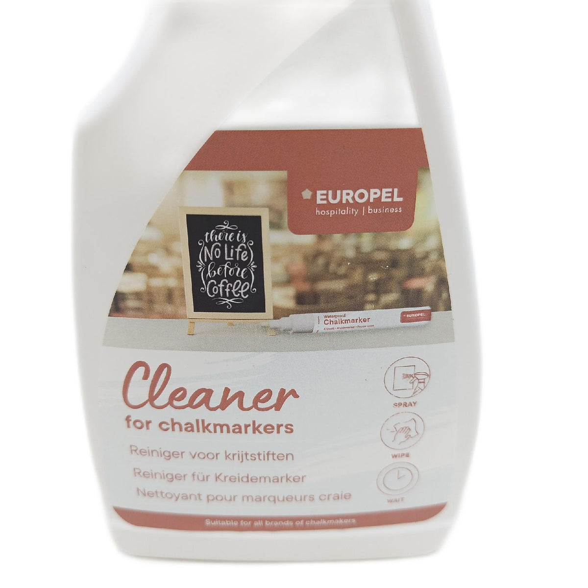 EUROPEL Reinigungsspray Kreidestifte Reinigung rückstandslose Entfernung einfache Anwendung für wasserfeste