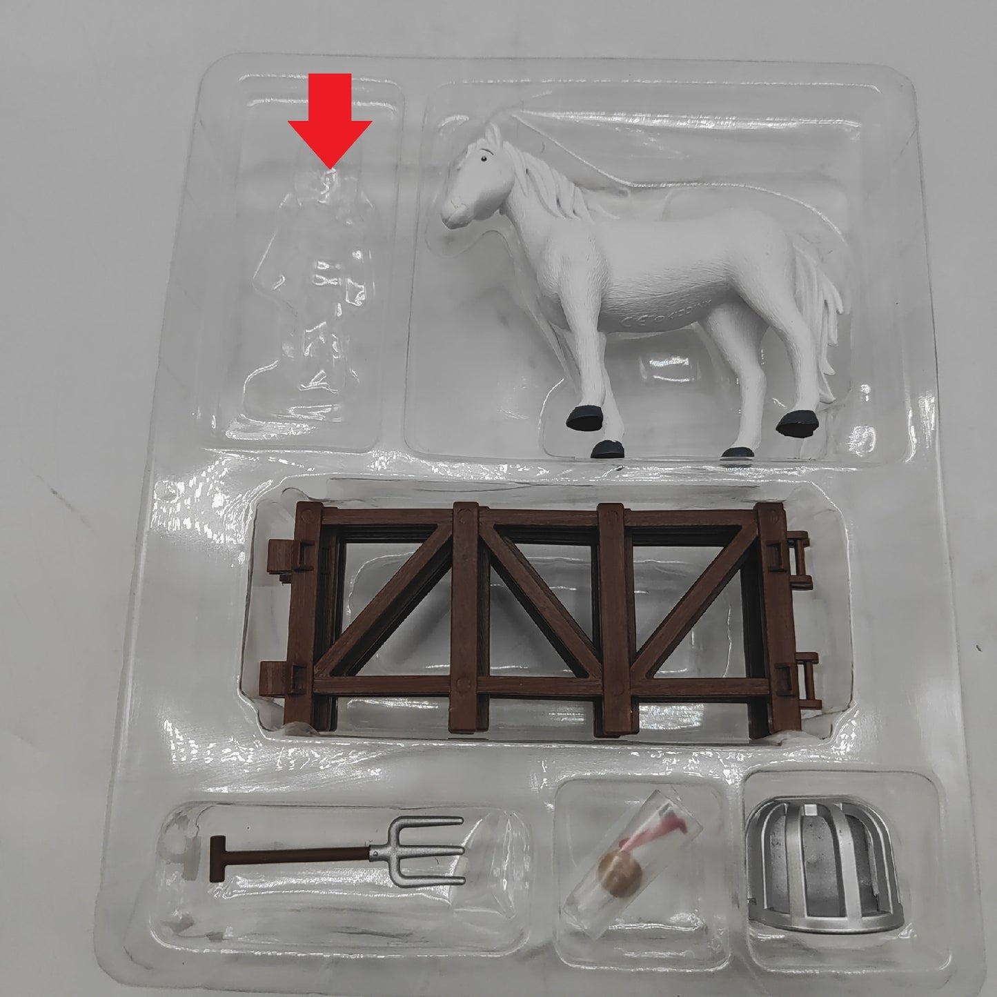 Craze Set Pflege Pferdeset Pferdefiguren Spielfig ohne Bibi