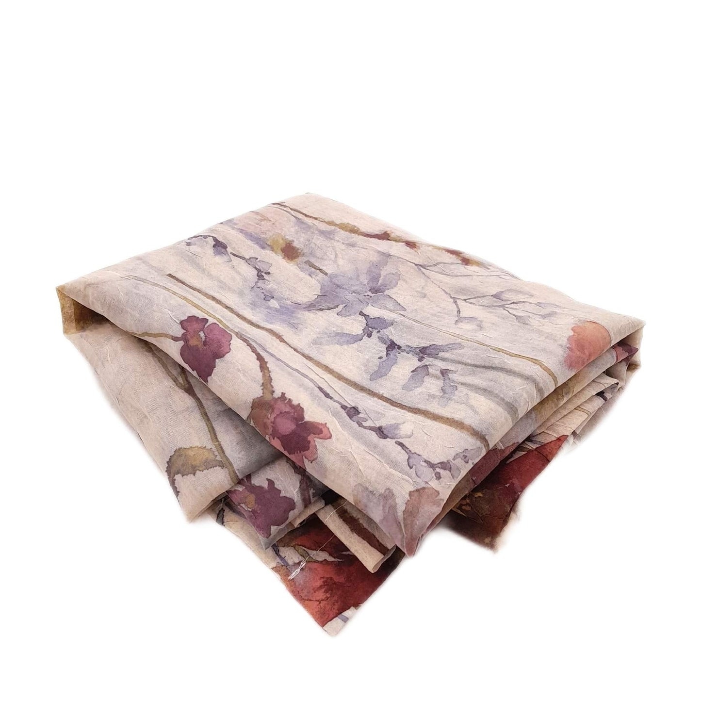 Simplebrand Gardinen Heimtextilien Floraldruck Doppelperforationstechnik 2er Set