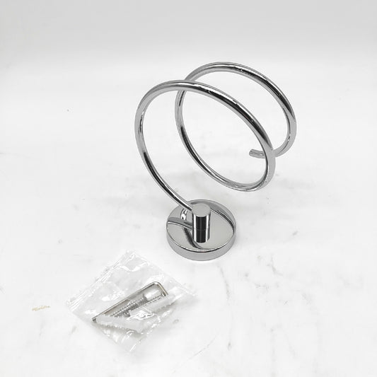 OlBuWa Haartrocknerhalter Badzubehör 304 Edelstahl Chrom für Fön Wandmont