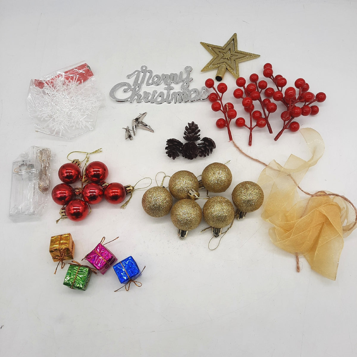 COOLUCK Mini Weihnachtsbaum Beleuchtung Tischdekoration Weihnachten Lichterbaum festlich stimmungsvoll