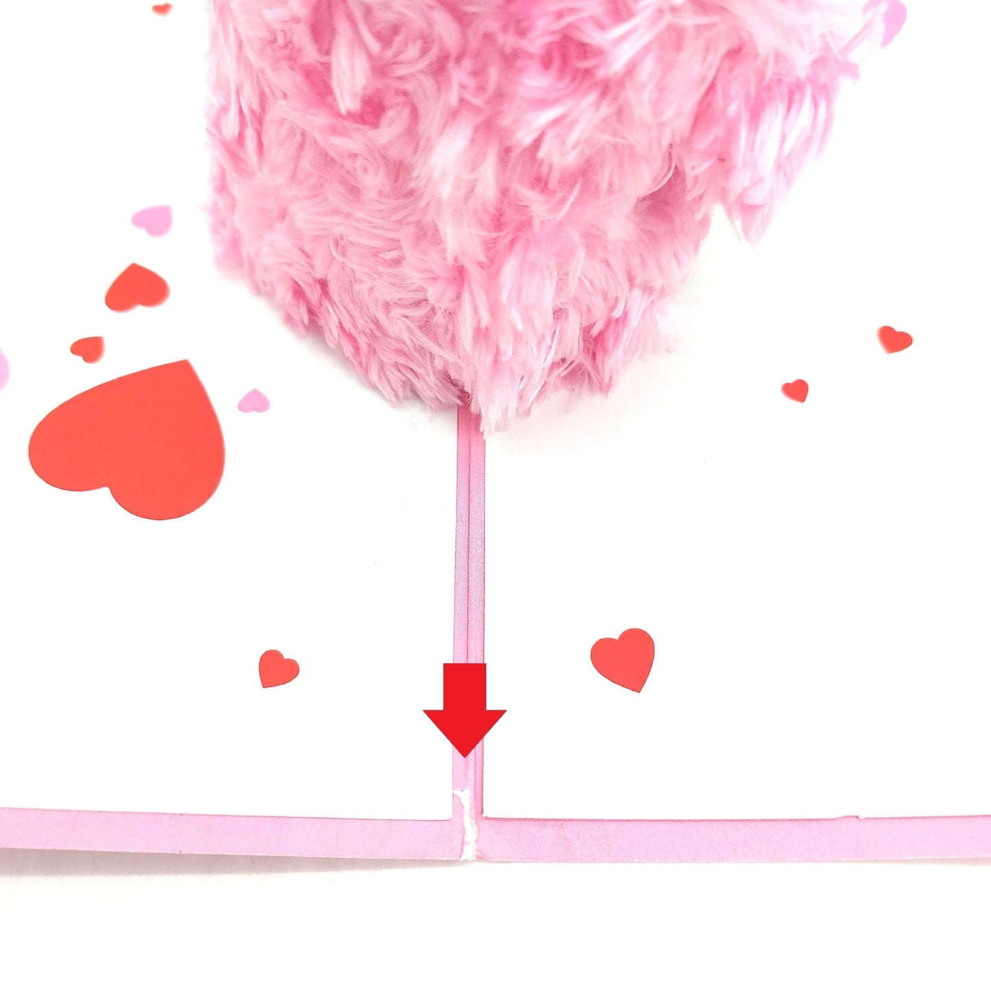 Lovepop Plüsch Pop flauschige Liebeskarte Plüschfigur Valen leichte