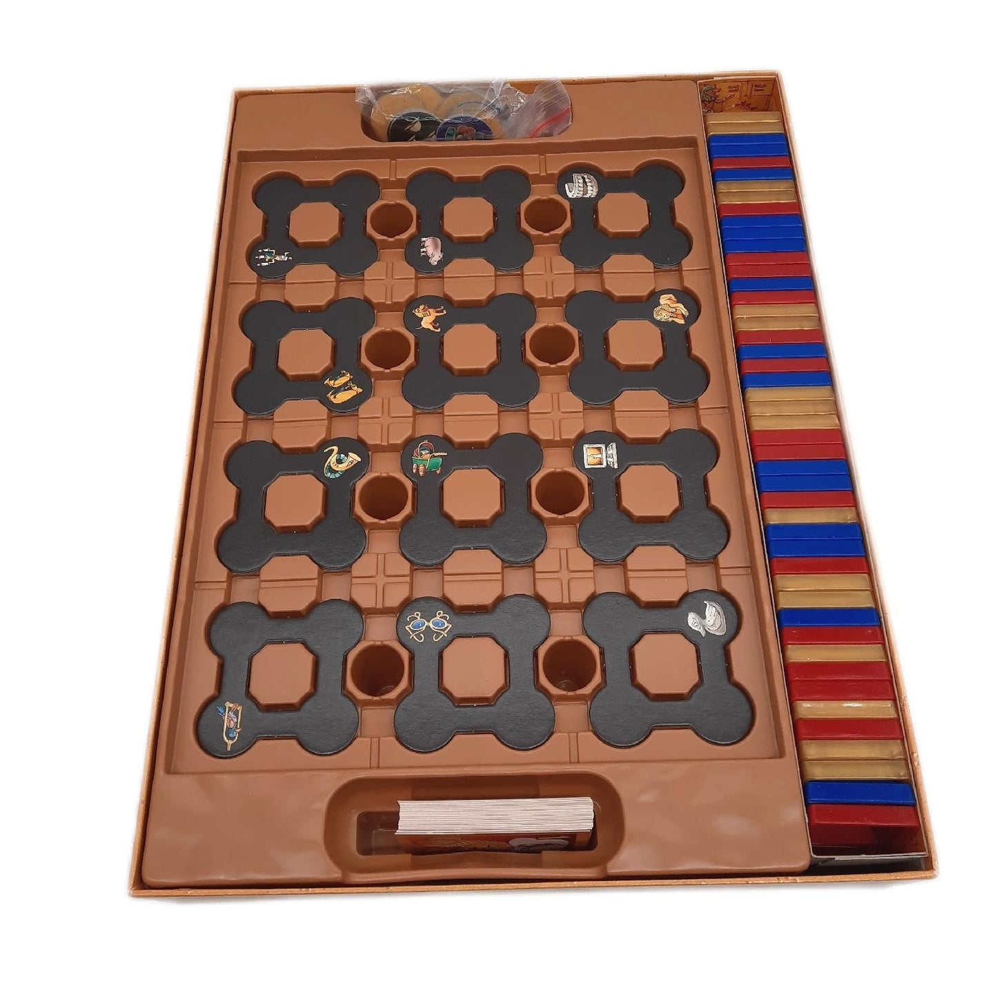 Ravensburger Gesellschaftsspiel Spielesammlung Der zerstreute Pharao spannende Unterhaltung für Familien und