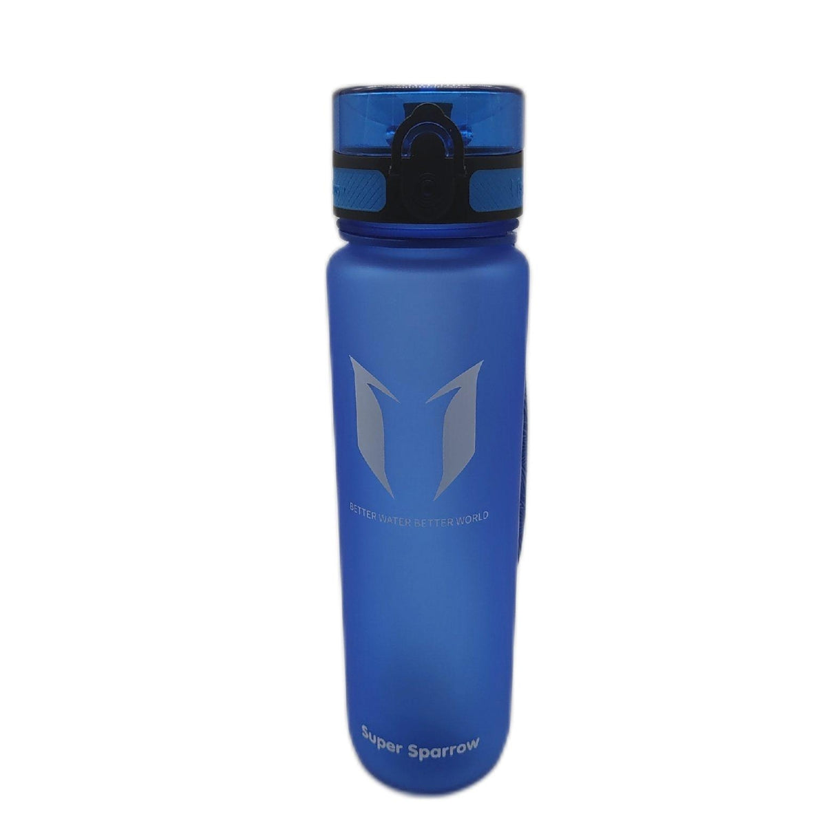 Super Sparrow Trinkflasche Tritan Wasserflasche 1000ml BPA frei Sport Fitness Outdoor leicht nachhaltig