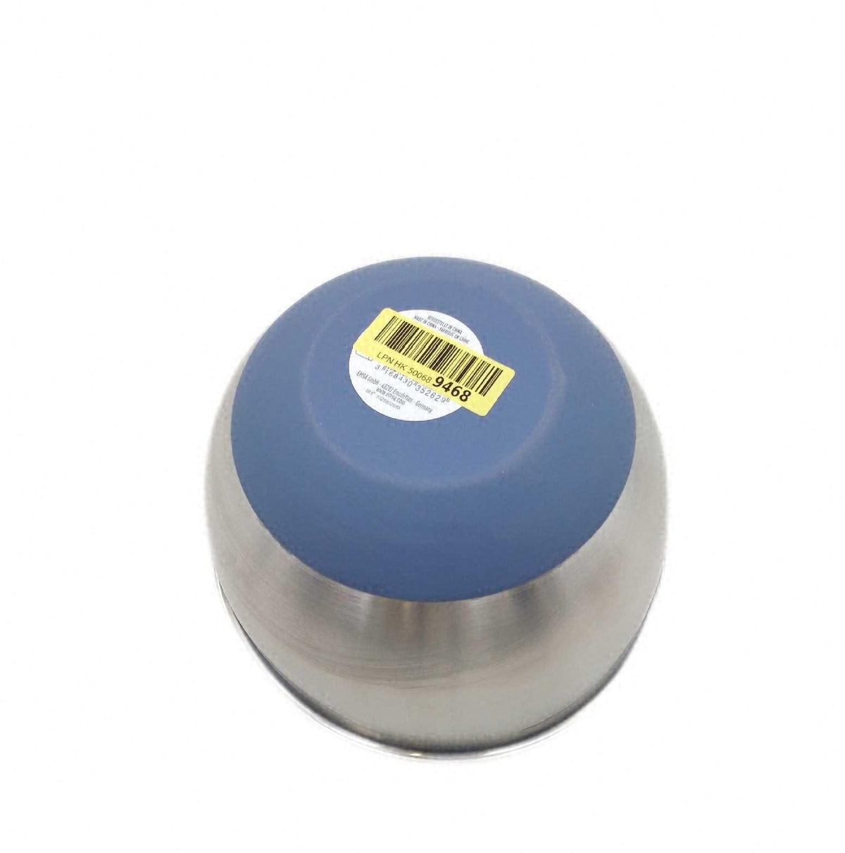 Emsa Rührschüssel aus Edelstahl 22 cm mit rutschfestem Boden in Blau Prep Bake