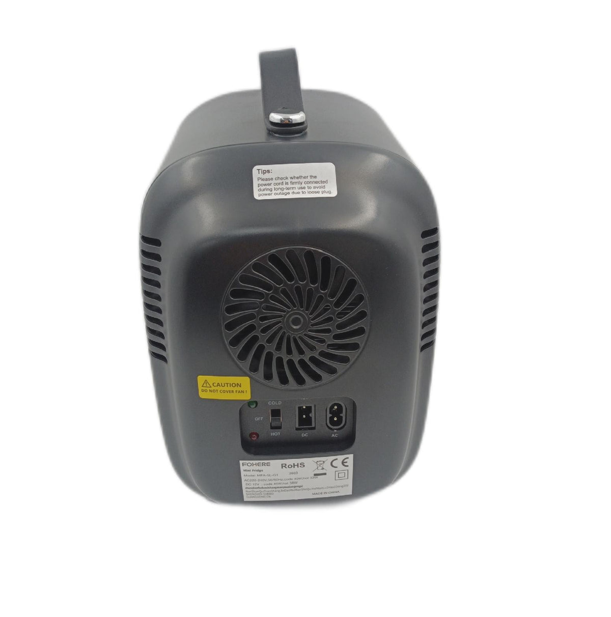 MINI Mini Kühlschrank 5 Liter Fassungsvermögen Kompakt für 6 Dosen energiesparend