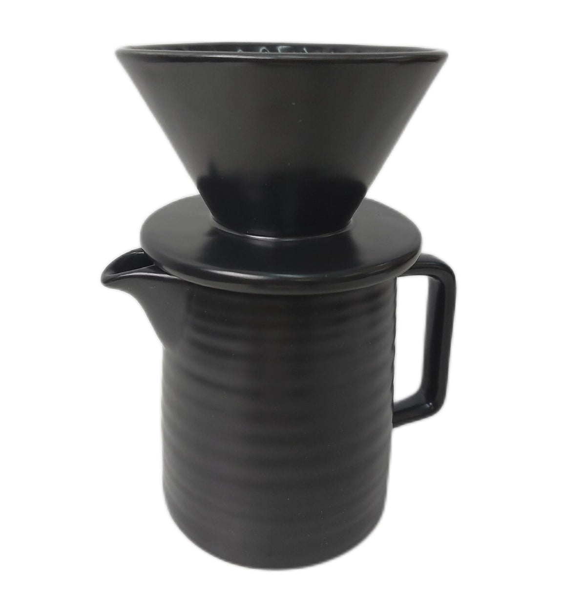 Kaffeefilter Kaffeekanne Küchenzubehör 500ml Porzellan Filterpapier Größe
