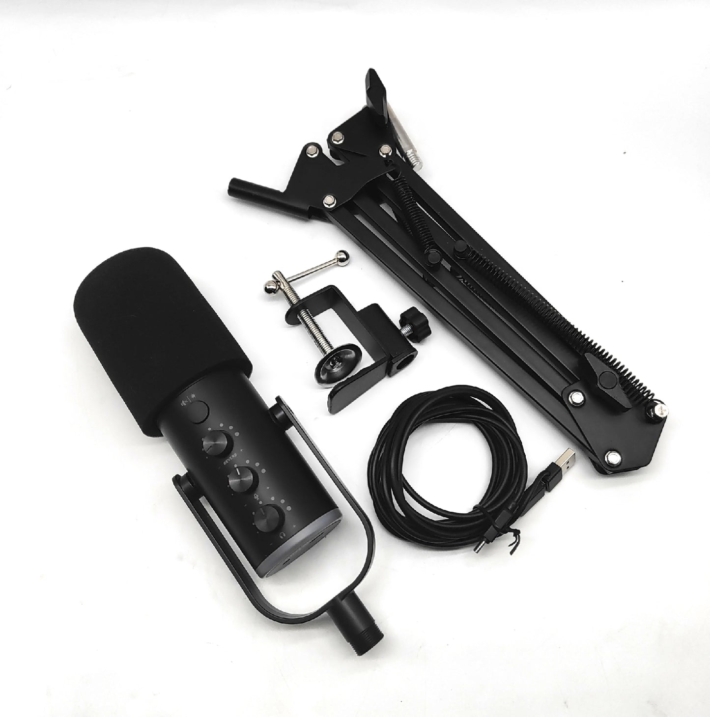 Ortizan Gaming Mikrofon Computerzubehör PC USB Podcast Mikrofon PS45 Geräuschunterdrück