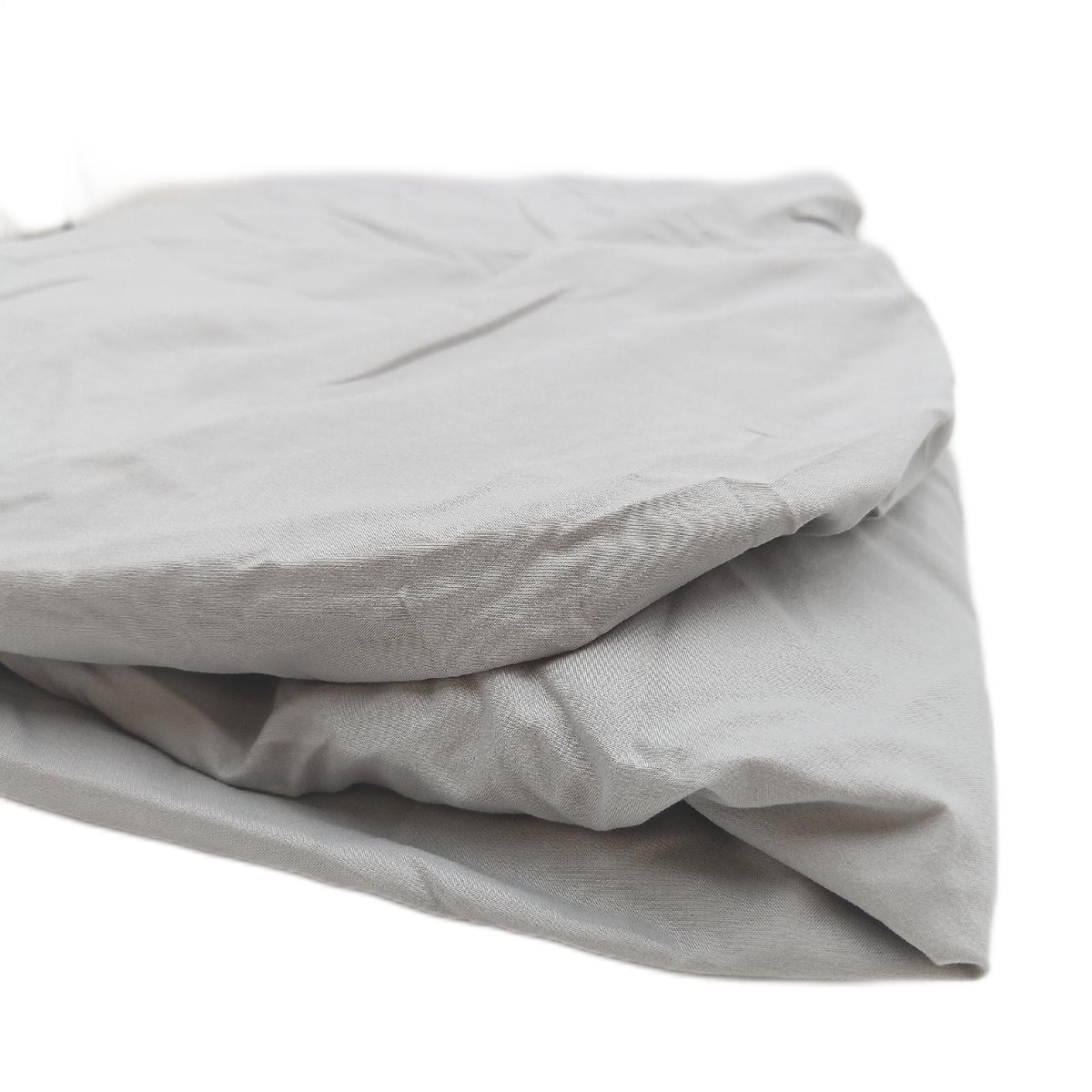 Spannbettlaken 200x200 - Mikrofaser Spannbetttuch 30cm (12") - Hellgrau