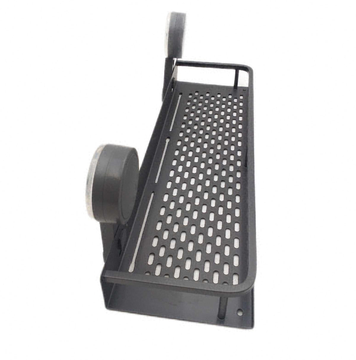 lesulety Saugnapf Duschablage ohne Bohren Grau 40 cm Ablage Dusche Bad Regal