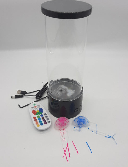 AONESY Jellyfish Lamp Quallen Lampe 17 Farben Fernbedienung stimmungslicht Meerestiere