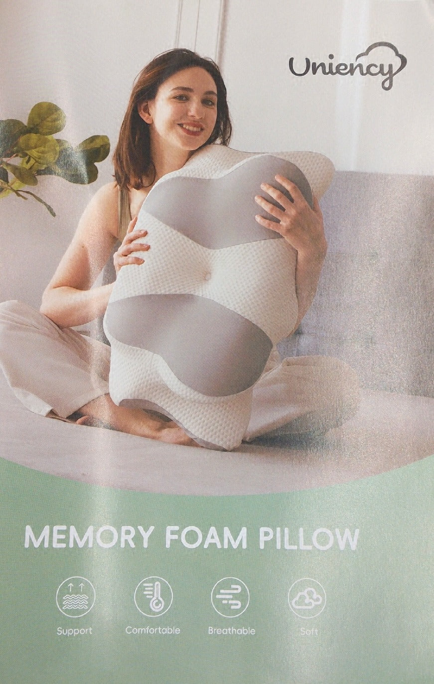 Unbekannt Kissen Memory Foam Orthopadisches Antischnarchkissen Nackenstutzkissen Ergonomisch