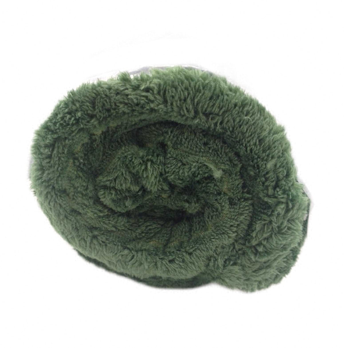 Unbekannt Kuscheldecke Flauschig Decke 150x200 cm weiche XL Flanell Decke Grün