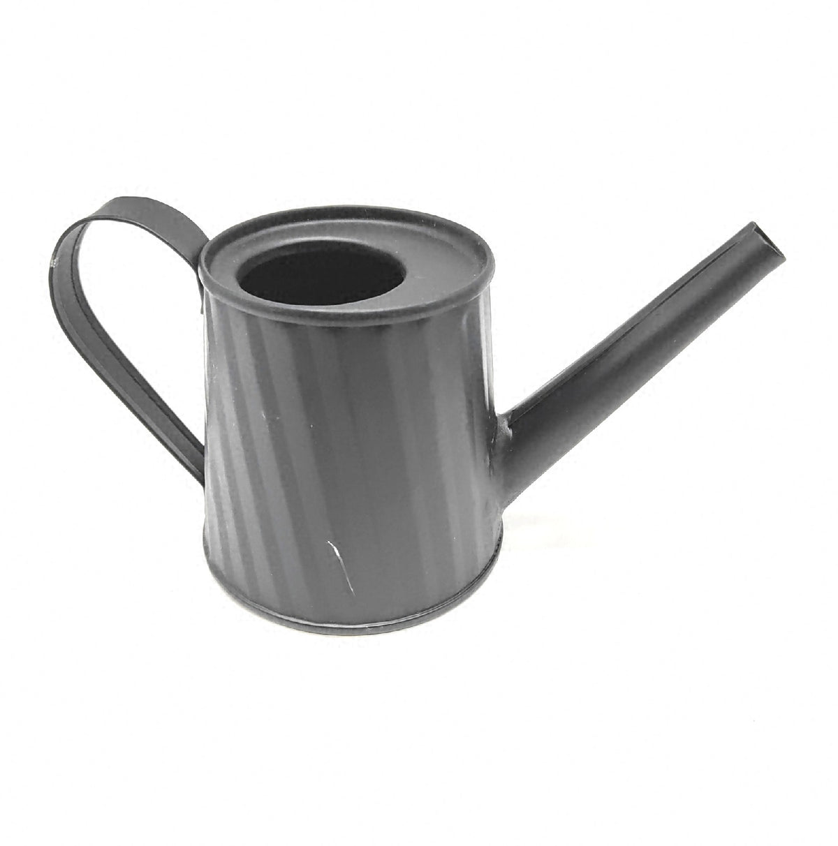 MINI Mini Gießkanne Verzinktes Eisen Klein mit langem Ausguss Kratzer siehe Bilder