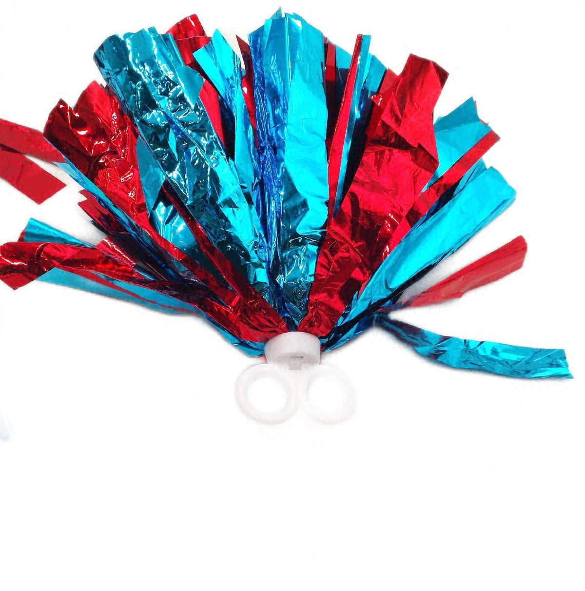 Nuyoah Cheerleader Pompons 2 Stück Pompoms Cheerleading Zubehör bunt leicht