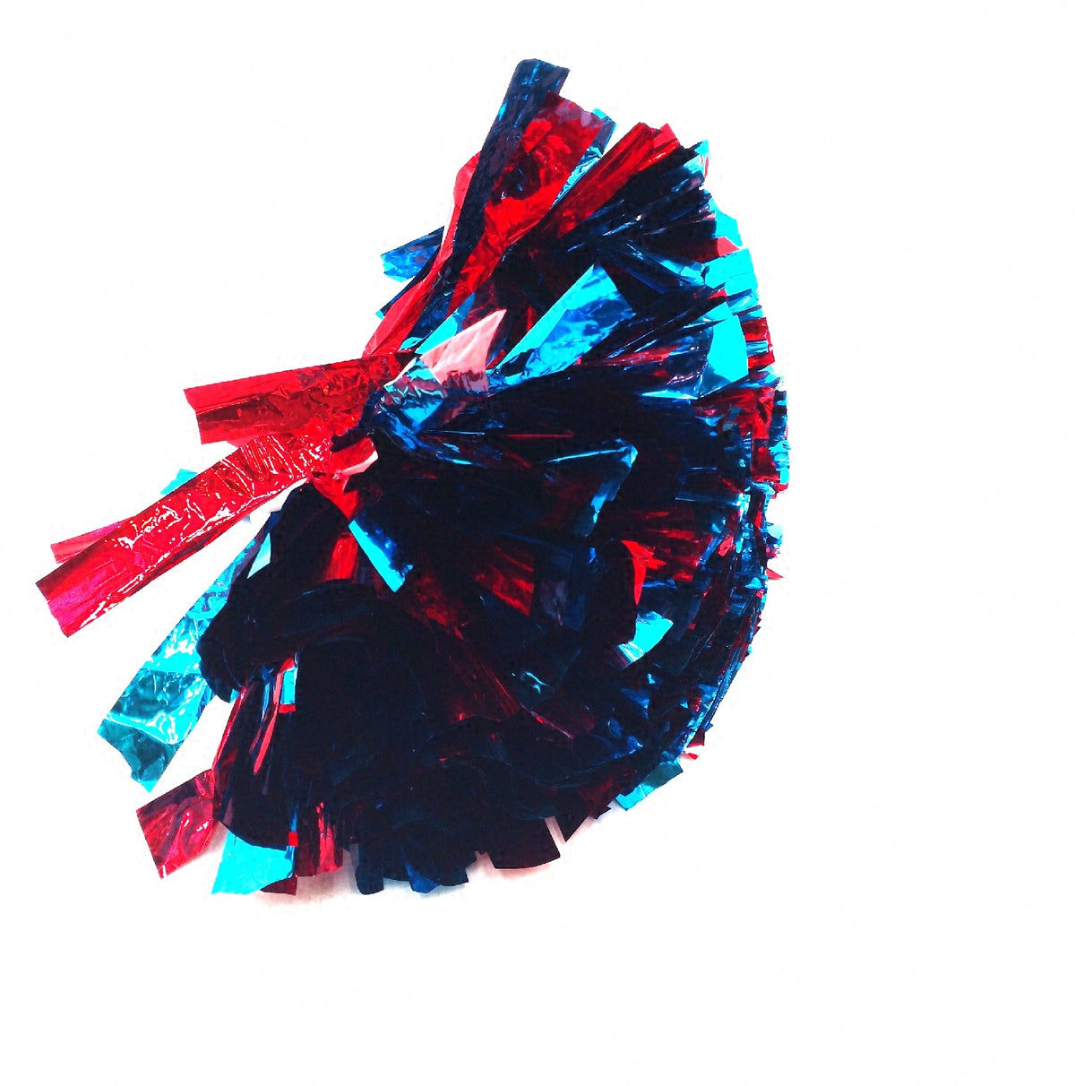 Nuyoah Cheerleader Pompons 2 Stück Pompoms Cheerleading Zubehör bunt leicht