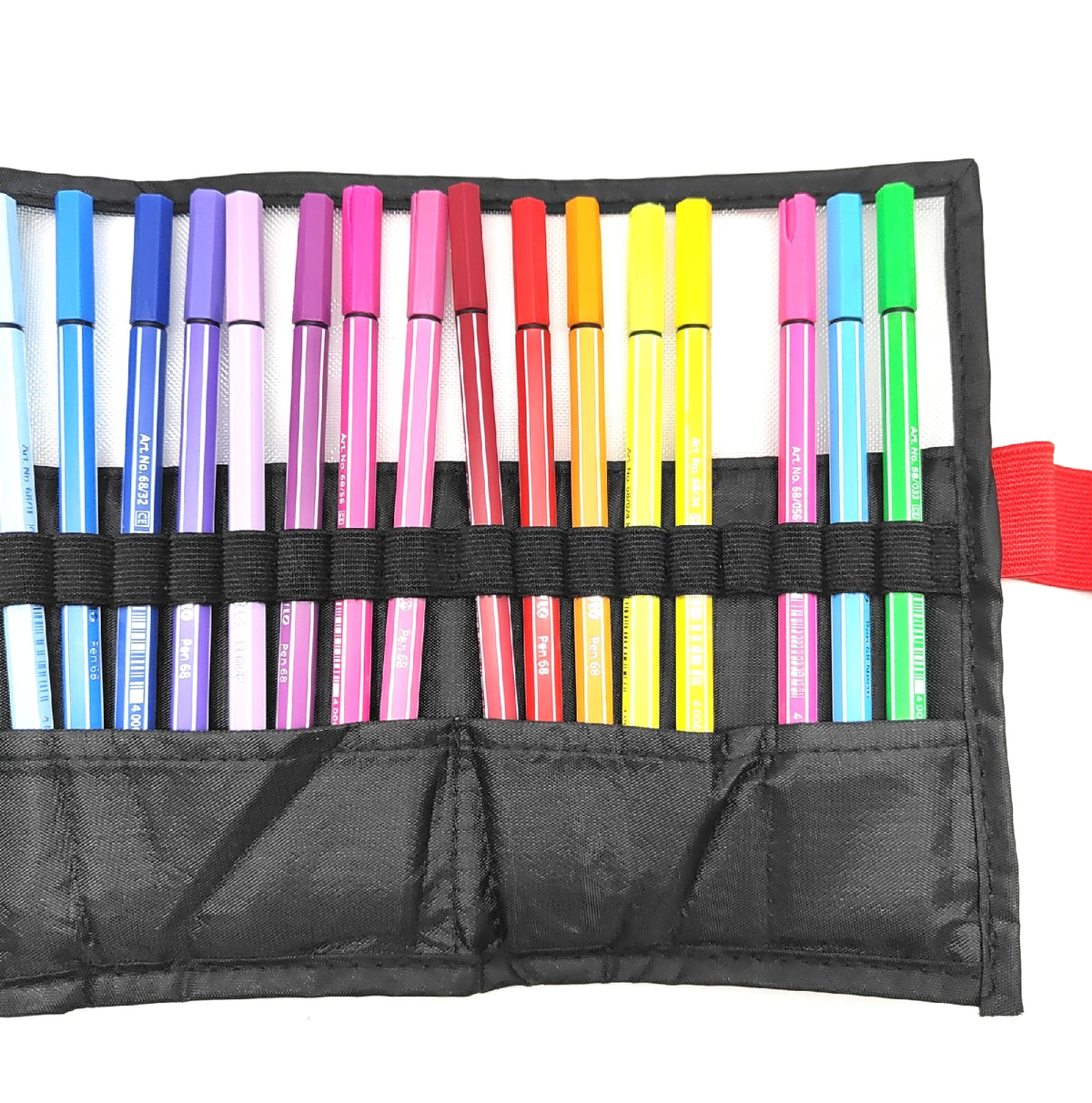 Premium STABILO Pen 68 Rollerset mit 25 sortierten Farben ARTY E - Unvollständig