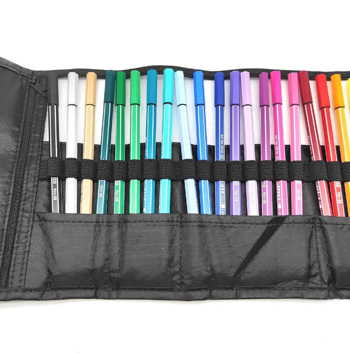 Premium STABILO Pen 68 Rollerset mit 25 sortierten Farben ARTY E - Unvollständig