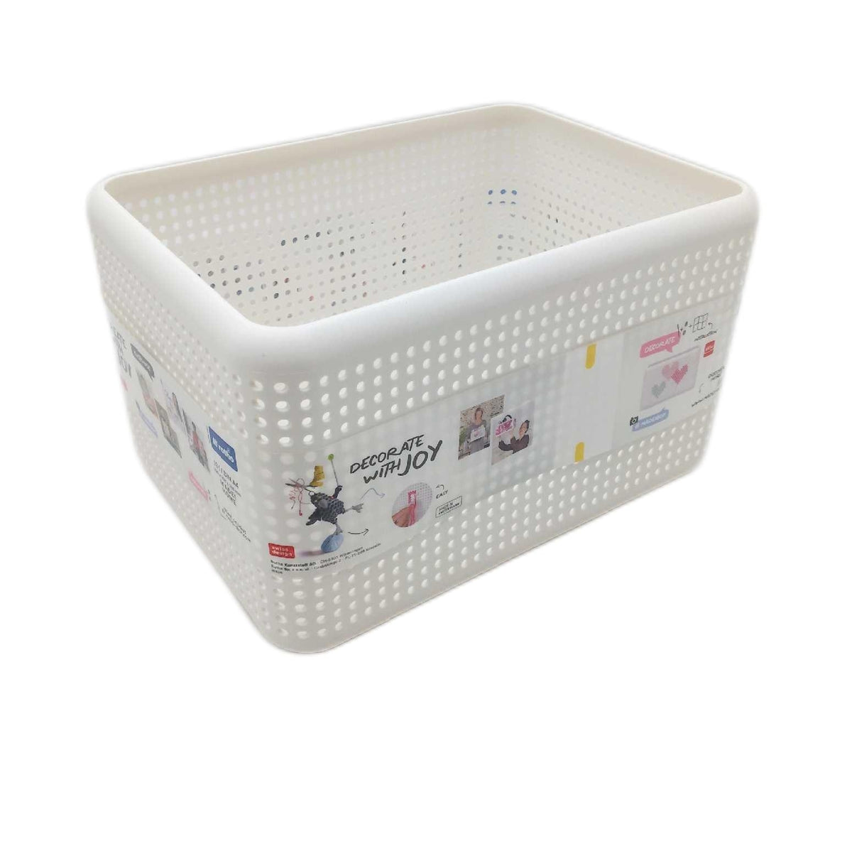 rotho Aufbewahrungsbox Madei 13l Kunststoff PP BPAfrei Weiss 326 x 238 x 000 mm