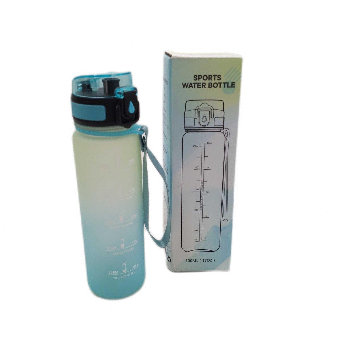 JAPORIA Trinkflasche Kinder 500ml kohlensaeuregeeignet Trinkflasche Kunststoff BPA frei