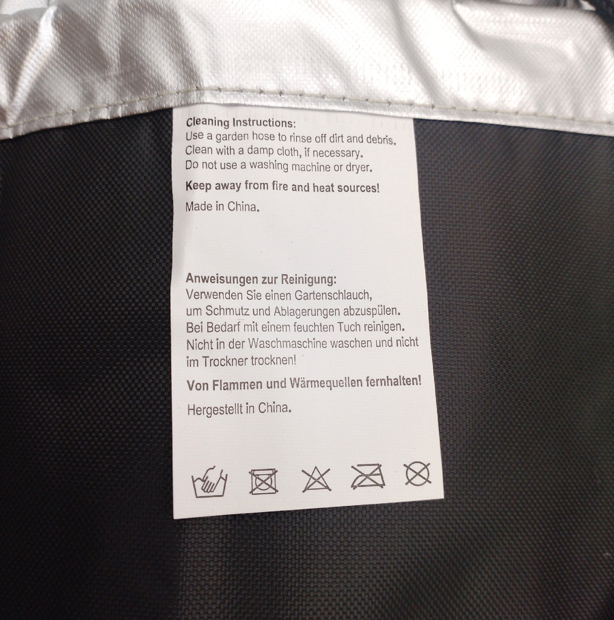 Professional Premium Schutzhülle Sonnenschirm aus extra stabilem Stoff 5 m lang