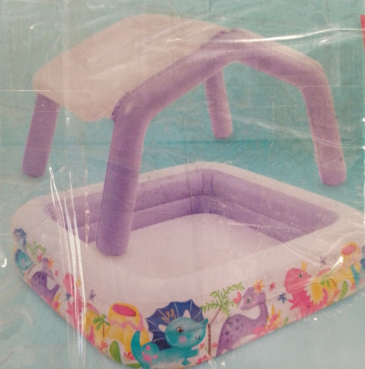 Intex Sonnenschirm Aquarium Pool bunt 157x157x122 cm Modell 57470 Farben sortiert