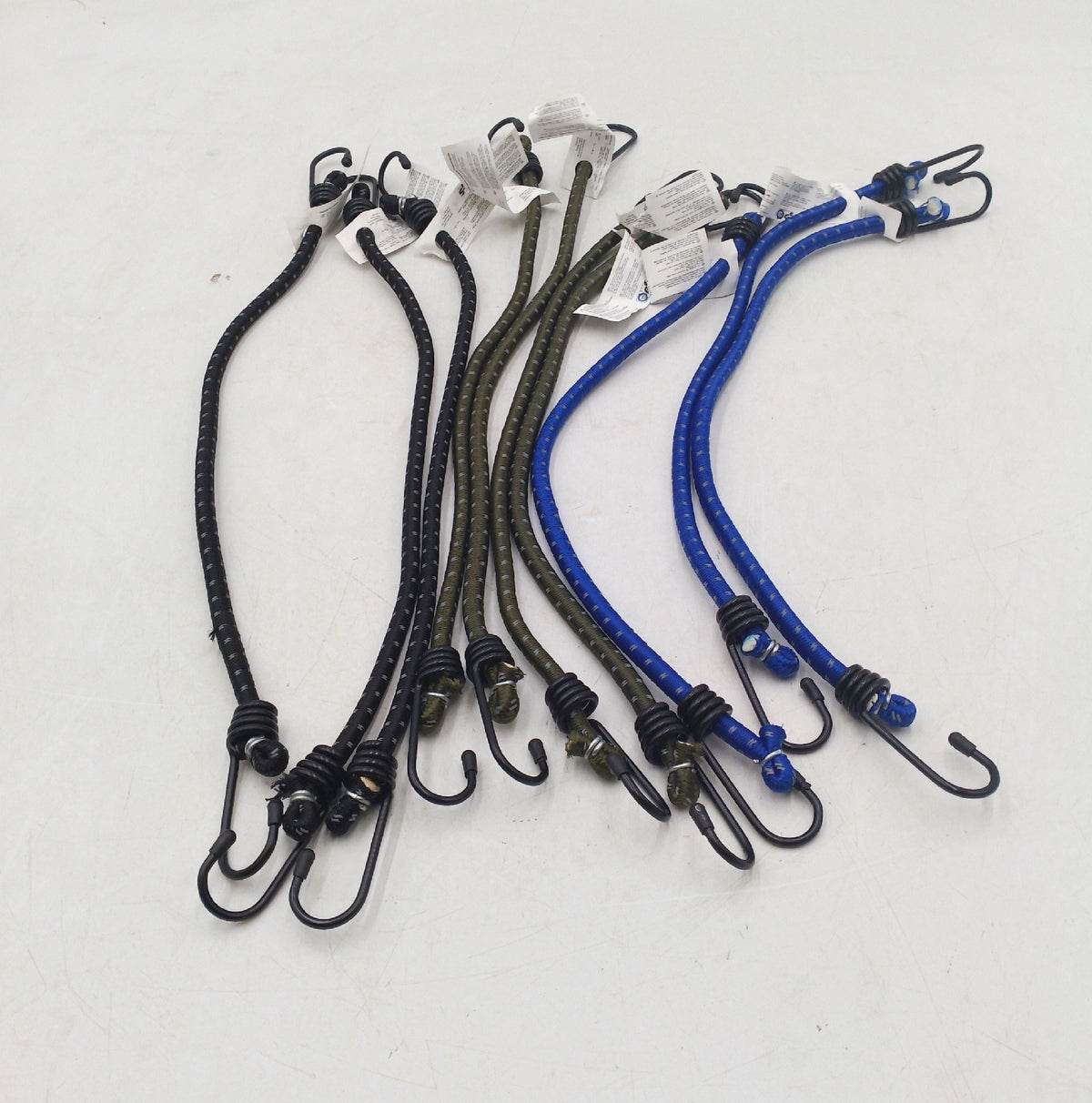 Heldenwerk 10er Set Expander Set Elastisch mit Haken Geprueft in 30 45 75 100 cm